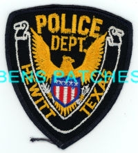 TEXAS,HEWITT POLICE 5